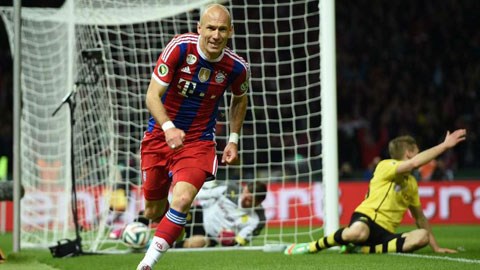 Dortmund 0-0 Bayern (Hiệp phụ 0-2): Hùm xám vô địch cúp QG lần thứ 17