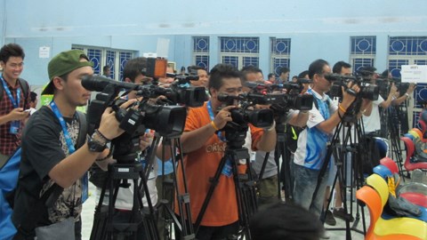 Chùm ảnh: Giới truyền thông Thái Lan “đổ bộ” đến Việt Nam
