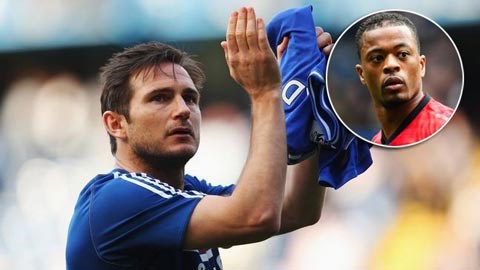 Điểm tin sáng 24/5: Lampard chia tay Chelsea, Evra ở lại M.U