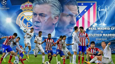 Real Madrid vs Atletico Madrid: Gần nhau tấc gang, mà biển trời cách biệt