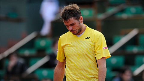 Roland Garros 2014: Stan Wawrinka – ĐKVĐ Úc mở rộng bị loại ngay vòng 1