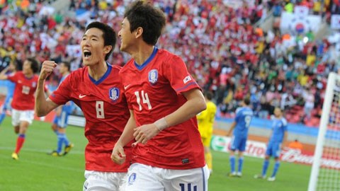 18h00, ngày 28/5: Hàn Quốc vs Tunisia