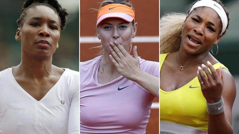 Vòng 2 - Roland Garros: Chị em nhà Williams bị loại, Masha chiến thắng