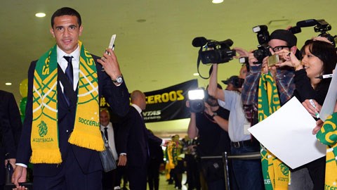 Điểm tin sáng 30/5: Australia là đội đầu tiên tới Brazil dự World Cup 2014