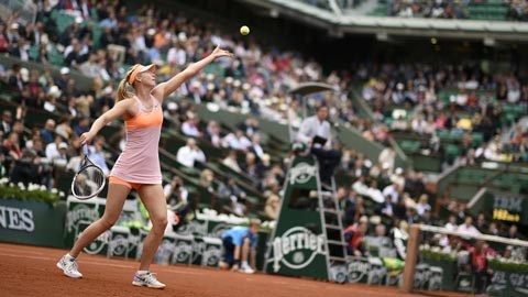 Roland Garros - Vòng 3: Masha thắng tuyệt đối, Radwanska bị loại