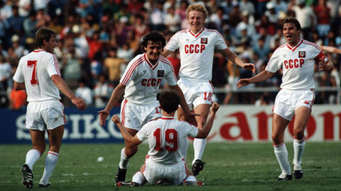ĐT Liên Xô cũ huyền thoại cuối cùng dự World Cup