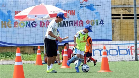 “Trại hè bóng đá Yamaha 2014” tại Hà Nội