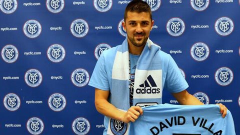 Tin giờ chót ngày 2/6: David Villa gia nhập New York City