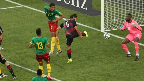 Những điều rút ra từ trận ĐT Đức 2-2 ĐT Cameroon