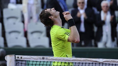 Roland Garros - Vòng 4: Nadal, Murray nhẹ nhàng vào tứ kết