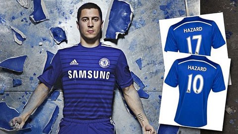 Phản đòn PSG, Chelsea trao cho Hazard áo số 10