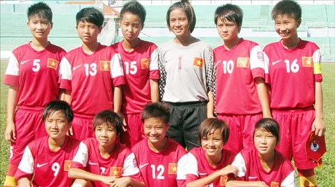 Ngày mai khởi tranh giải bóng đá nữ U14 châu Á - khu vực ĐNÁ 2014