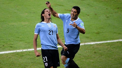 Uruguay vô địch về treo thưởng!