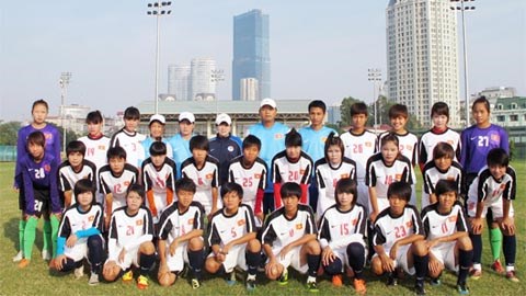 U19 nữ Việt Nam sẽ đá giao hữu với U19 nữ Uzbekistan
