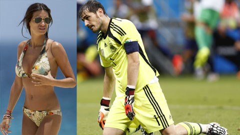 Casillas, Pique sa sút vì đói… sex?