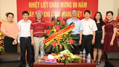Ngày báo chí Cách mạng Việt Nam 21/6: Nhiều tổ chức, cá nhân tới chúc mừng báo Bóng đá