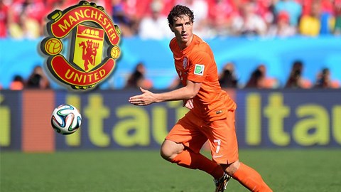Van Gaal muốn đưa hậu vệ phải tuyển Hà Lan về M.U