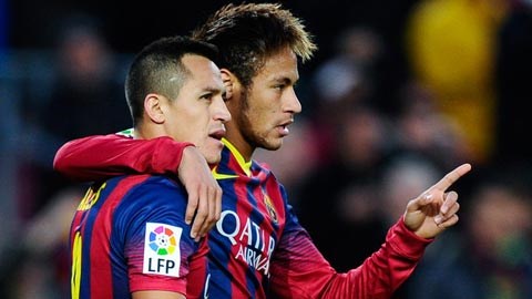 Barca không biết cách dùng Neymar và Alexis!