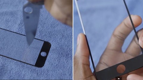 VIDEO: Kính sapphire bảo vệ màn hình iPhone 6 cứng như nào?