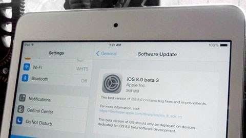 iOS 8 Beta 3 Tidbits: iCloud Drive và gọi điện qua WiFi