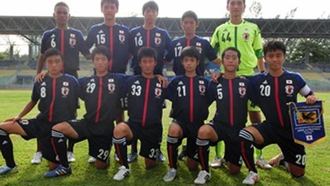 ĐT U15 Nhật Bản sẽ sang Việt Nam tập huấn