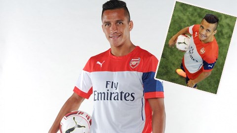 Alexis Sanchez gia nhập Arsenal