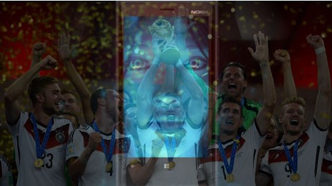 World Cup 2014: Đức và Cortana cùng lên đỉnh vinh quang