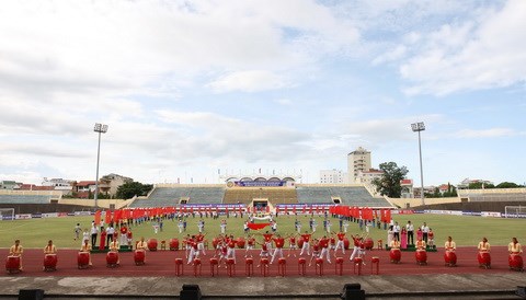 Tổng duyệt lễ khai mạc VCK U17 QG báo Bóng Đá – Cúp Thái Sơn Nam 2014
