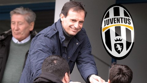 Juventus bổ nhiệm Allegri thay thế Conte