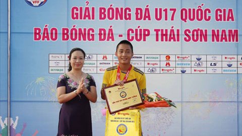 Cựu vua phá lưới U17 QG được gọi bổ sung vào U19 Việt Nam