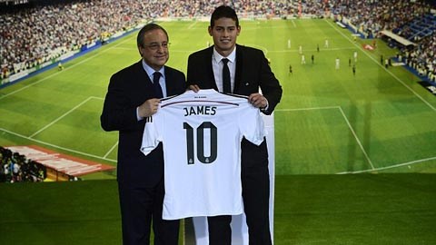 Real sở hữu James Rodriguez với giá 80 triệu euro