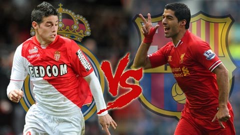 James vs Suarez: Hợp đồng nào giá trị hơn?