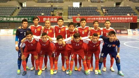ĐT futsal Việt Nam vượt qua Myanmar 4-0
