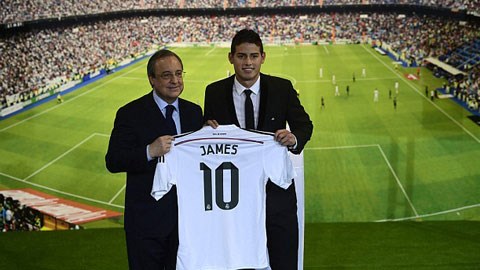 Điểm tin sáng 23/7: James Rodriguez ra mắt Real với chiếc áo số 10
