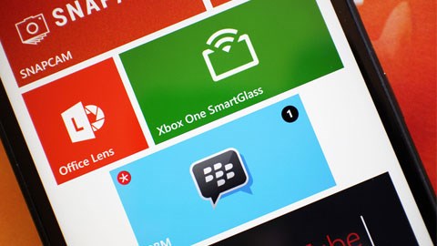 Nokia Lumia cho cài ứng dụng BBM của BlackBerry