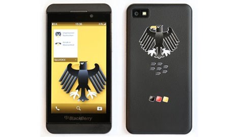 E ngại Mỹ nhưng Đức lại đặt mua điện thoại BlackBerry