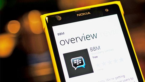 Ứng dụng hay tháng 8: BBM cho Windows Phone