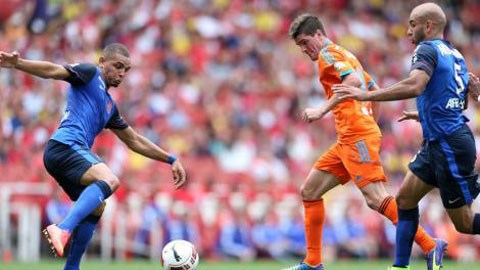 Valencia 2-2 Monaco: Tưng bừng khai mạc Emirates Cup