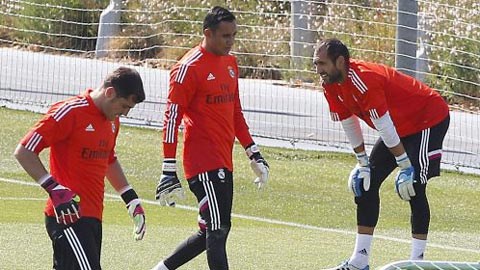 Keylor Navas "tuyên chiến" với Casillas