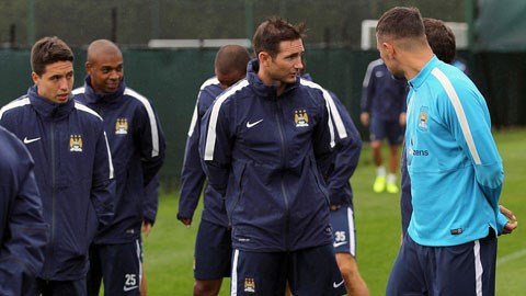 Lampard nói gì sau buổi "trình làng" tại Man City?