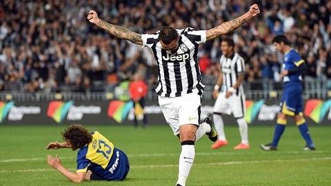 Juventus thắng nghẹt thở đội bóng của "cố nhân" Del Piero