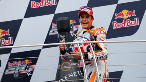 MotoGP 2014 chặng đua thứ 10: Marquez phá kỷ lục đứng vững từ năm 1997 của Mick Doohan
