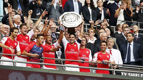 Điểm tin sáng 11/8: Arsenal giành Siêu cúp Anh 2014