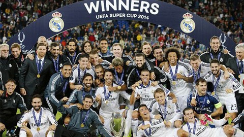 Điểm tin sáng 13/8: Real Madrid giành Siêu cúp châu Âu 2014