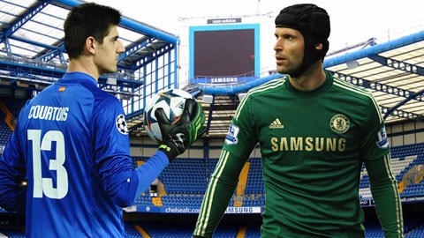 Cuộc chiến trong khung gỗ của Chelsea: Courtois đã thắng Cech?