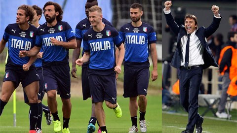 Hình ảnh ĐT Italia mới mẻ với Antonio Conte