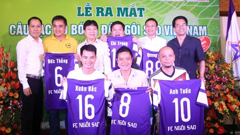 Ra mắt CLB bóng đá Ngôi sao: Hồng Sơn trở thành đồng đội Xuân Bắc