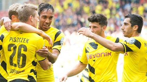 Vòng 1 cúp QG Đức: Leverkusen, Dortmund thắng tưng bừng, Mainz, Stuttgart bị loại