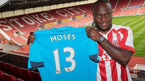 Chelsea lại đẩy Moses đi đá thuê