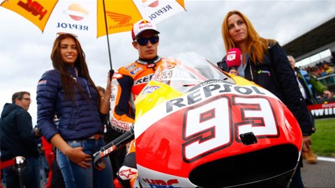 MotoGP 2014 chặng đua thứ 11: Marc Marquez chỉ về thứ 4